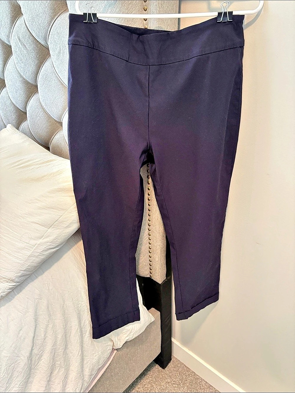 Tribal Skinny Pants in Black Size 16